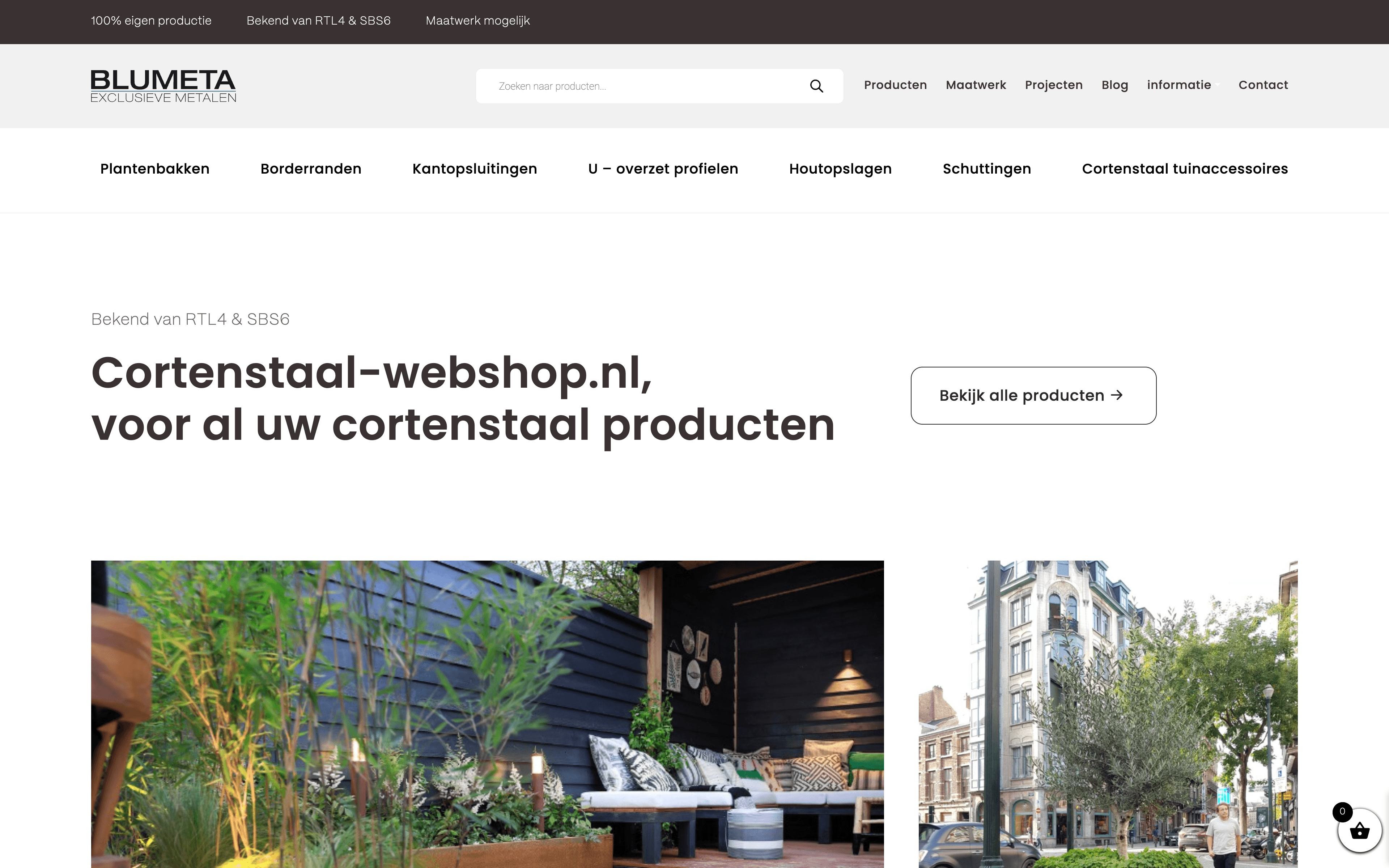 Blumeta Cortenstaal